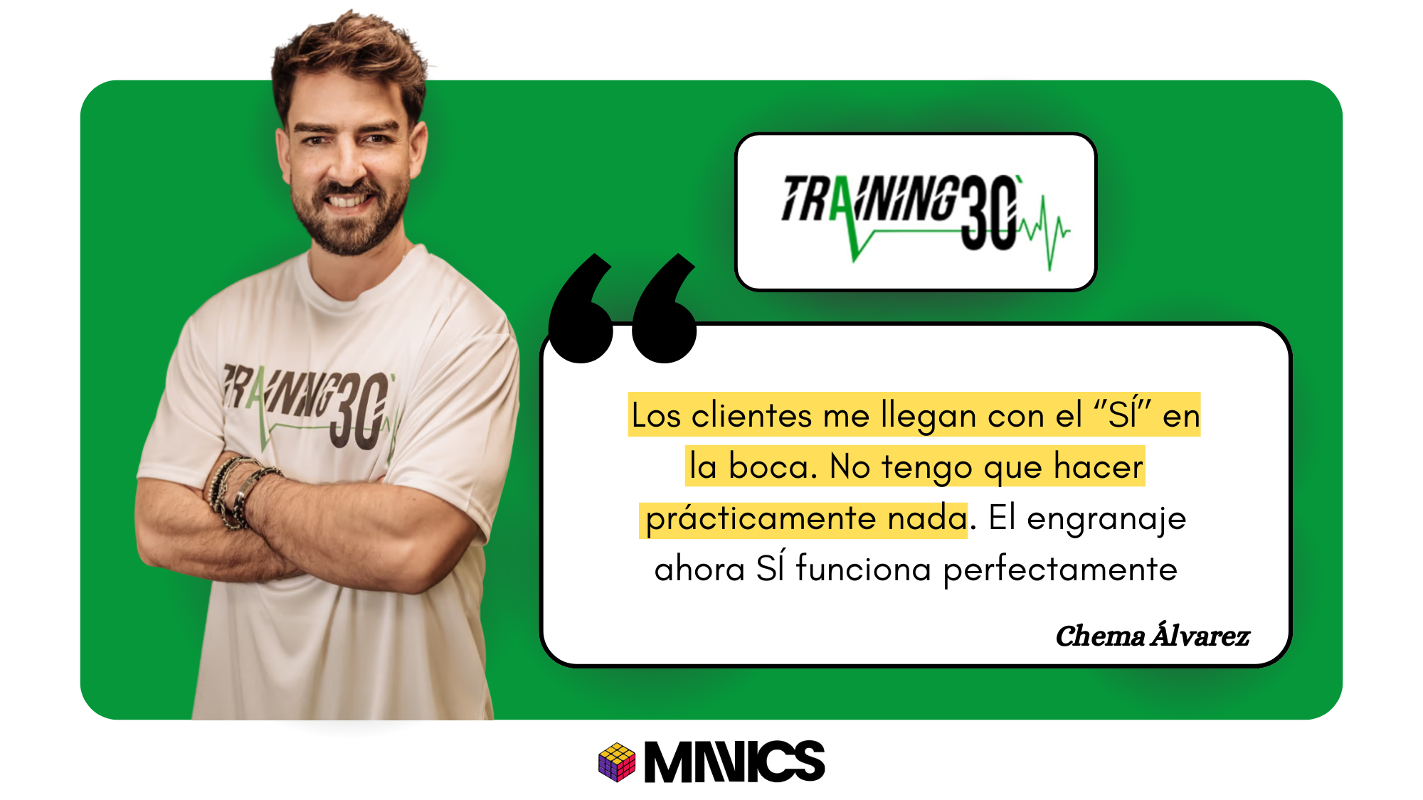 Testimonio de Chema Álvarez sobre MAVICS